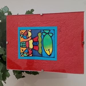 Original Painting On Silk by Nik Jory